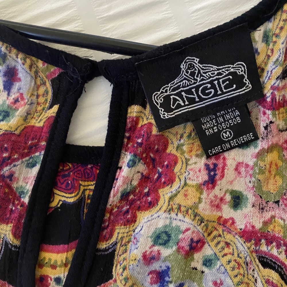 Patterned Blouse Tank - Picture 2 of 2